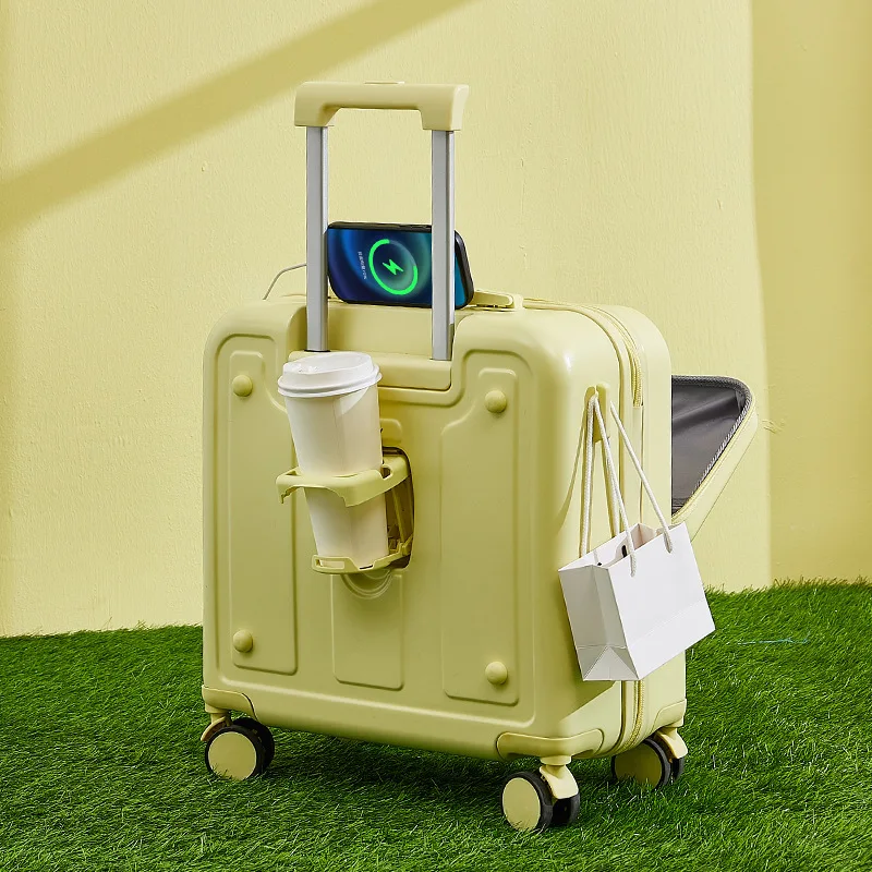 18 inch Hard shell Suitcase Factory Price Travel Cabin Trolley Luggage  Travel Cabin Trolley Luggage