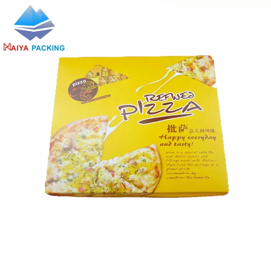 The new Factory corrugated paper cheap customized chain store / factory price / manufactory pizza box