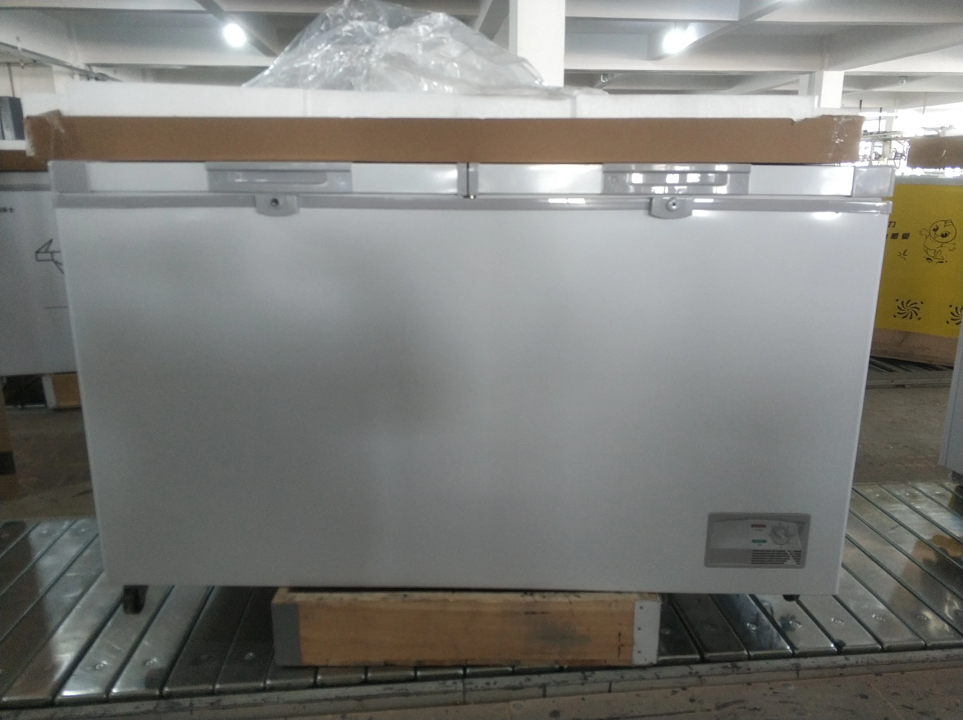 500L Commercial Horizontal Deep Freezer Refrigerator Top Open Foam Door Chest Freezer  Cold Room Freezer For Sale