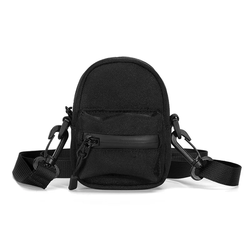 Оптовая продажа, высококачественный мини-рюкзак в форме кошелька для монет, сумка для ключей для женщин и мужчин с плечевым ремнем