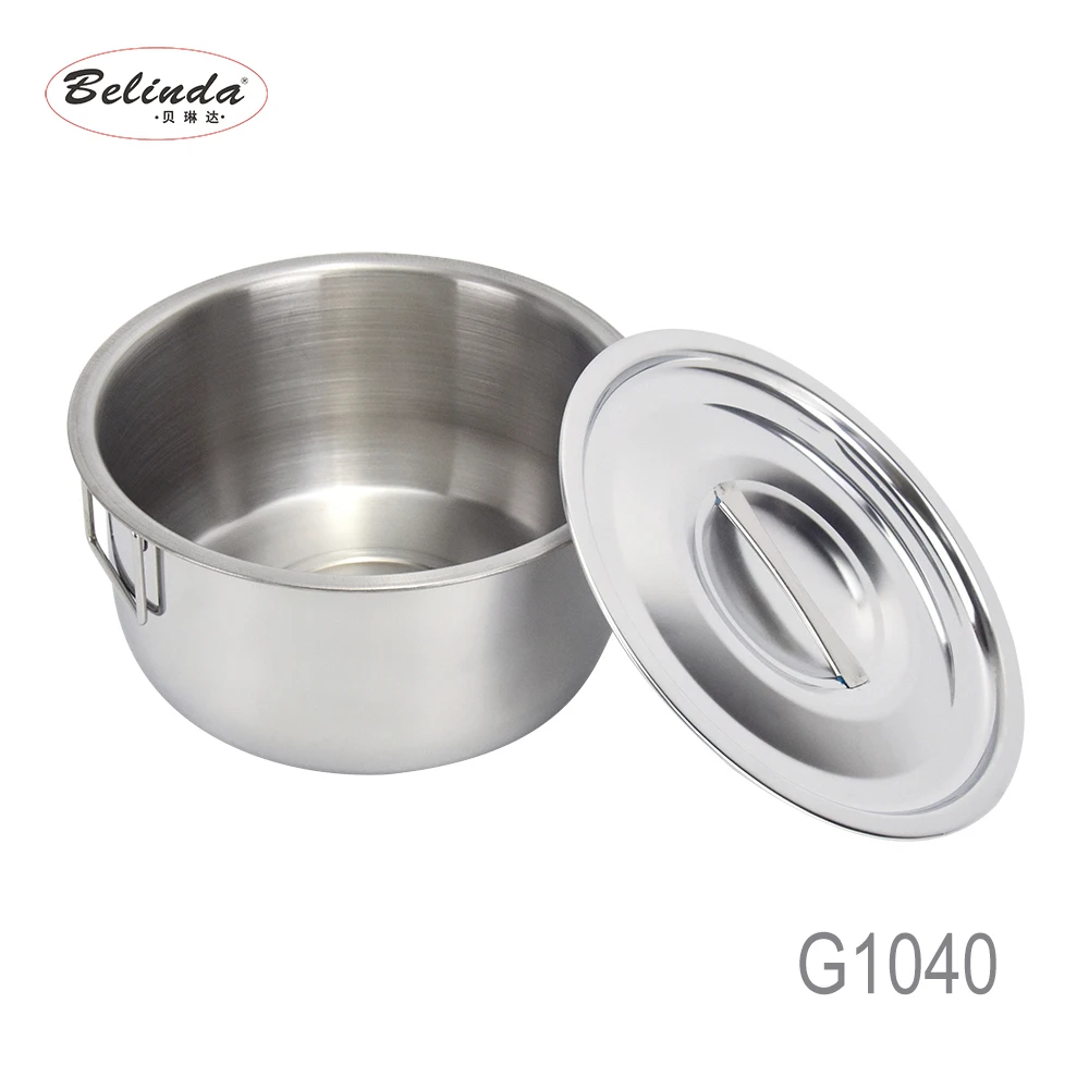 Chaozhou Belinda Kitchenware 5 Pcs Cookware Stainless Steel With Small Handle