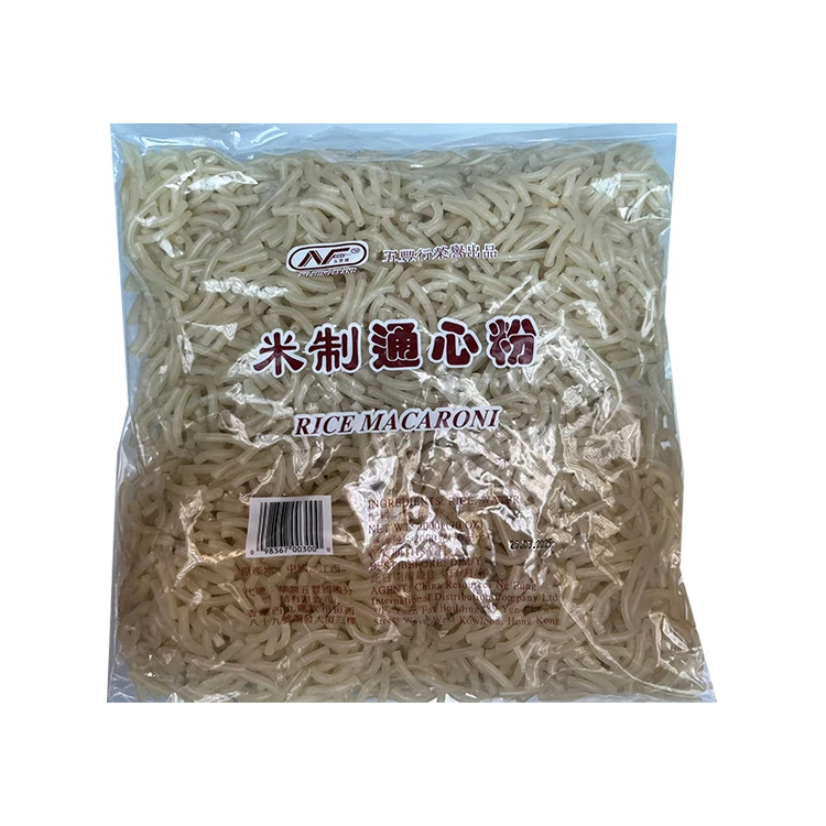 Low minimum order quantity Promotion Rice macaroni noodles yummy Pasta macaroni for home