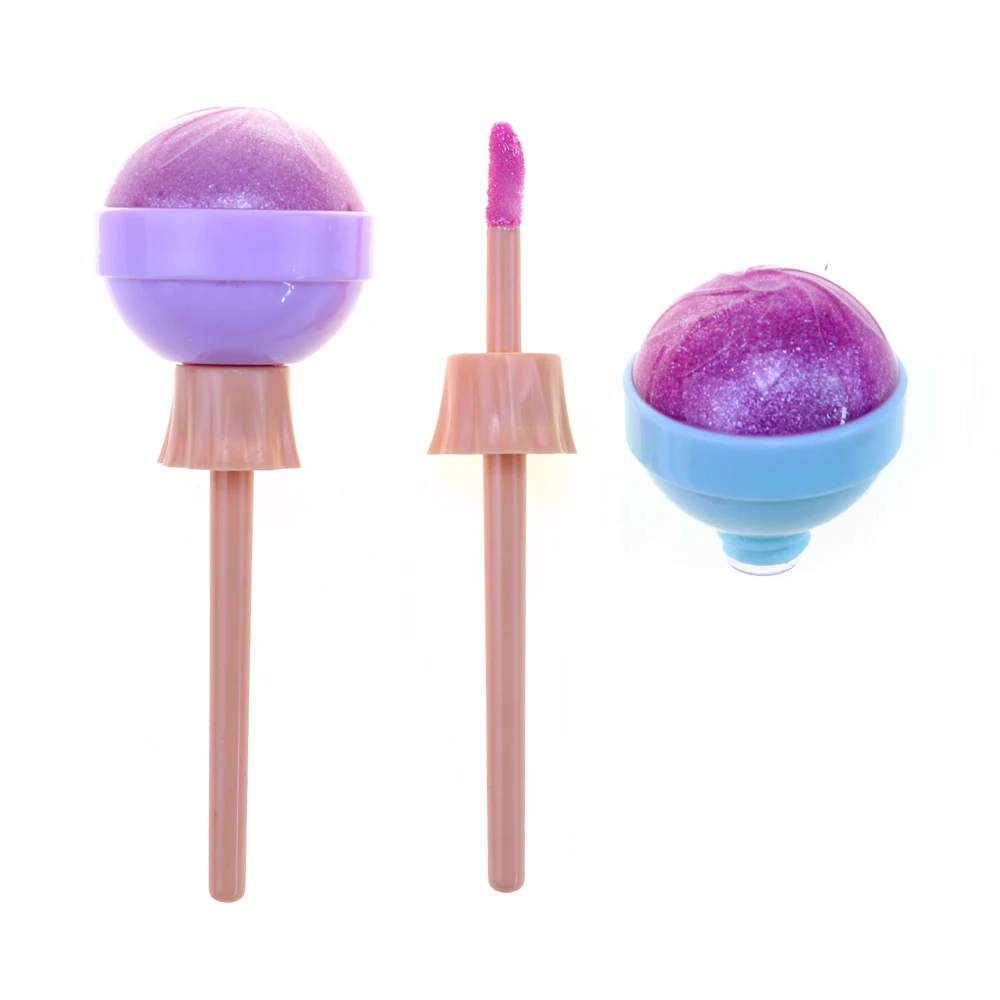 OEM High Pigment Quality Lollipop Lip Gloss Long Lasting Pastel Custom Shimmer Candy Lipstick