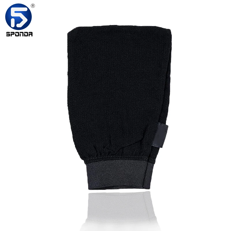 Новый дизайн, круглые отшелушивающие перчатки для удаления омертвевшей кожи, марокканские салонные отшелушивающие перчатки