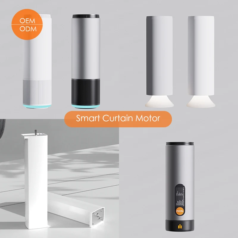 POYAL 433.92MHz Wifi Smart Electric Curtain Motor Tuya App control Aluminum Smart Home Curtain Automatic Electric Blind Motor
