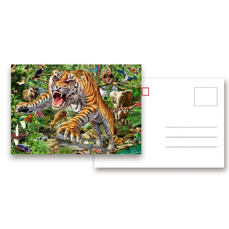 custom 4x6 inches 3d lenticular postcard wholesale &promotion souvenir gifts