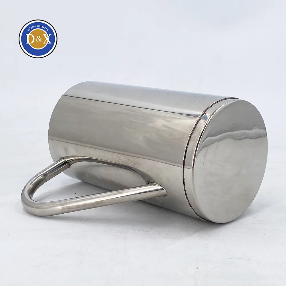 Custom Metal 2L Ice Water Beer Pitcher Jug Stainless Steel Tea Water Coffee Kettle