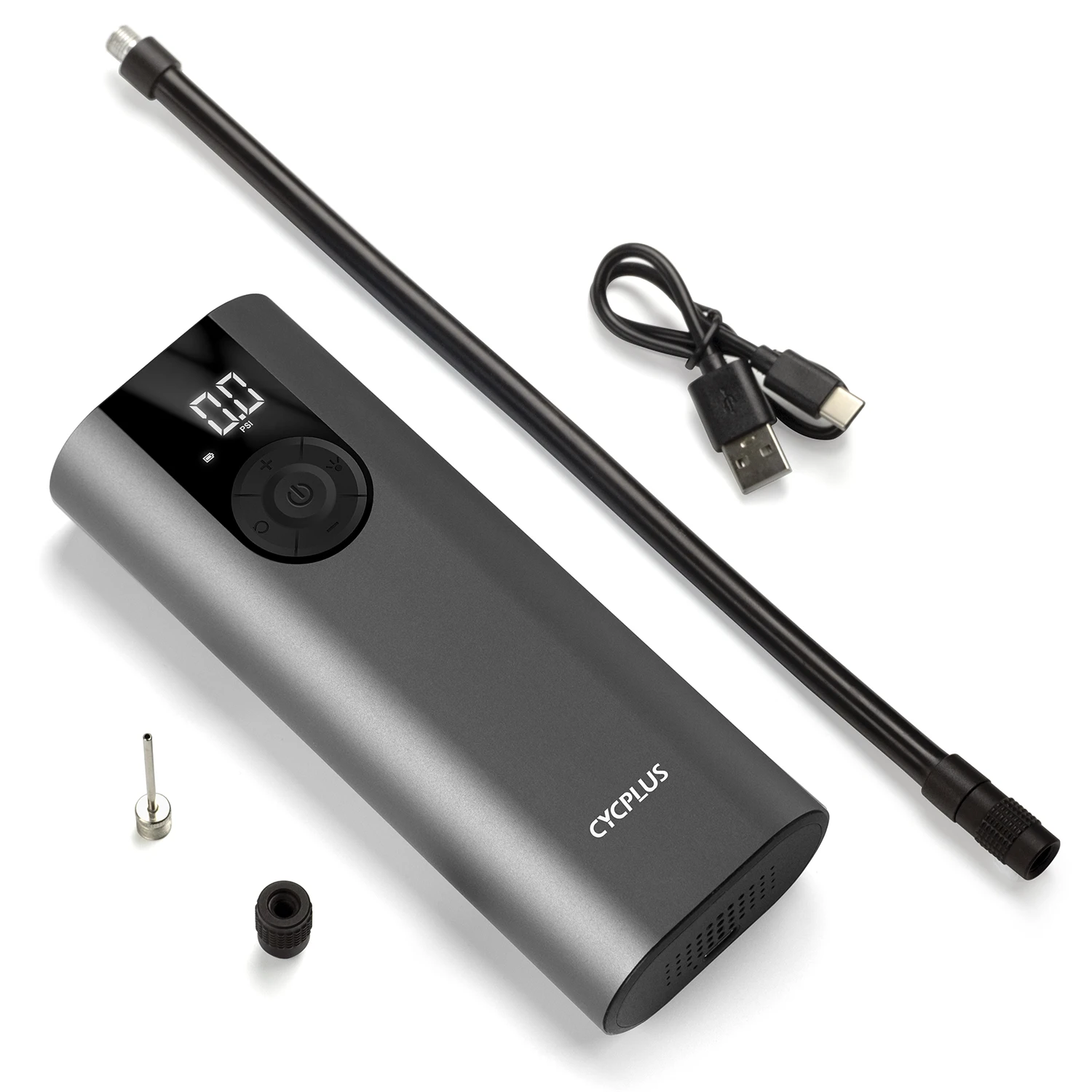 CYCPLUS 8086 A8 Rechargeable Larqe Batteryarry Car Air Pump Portable Cordless Tire Inflator
