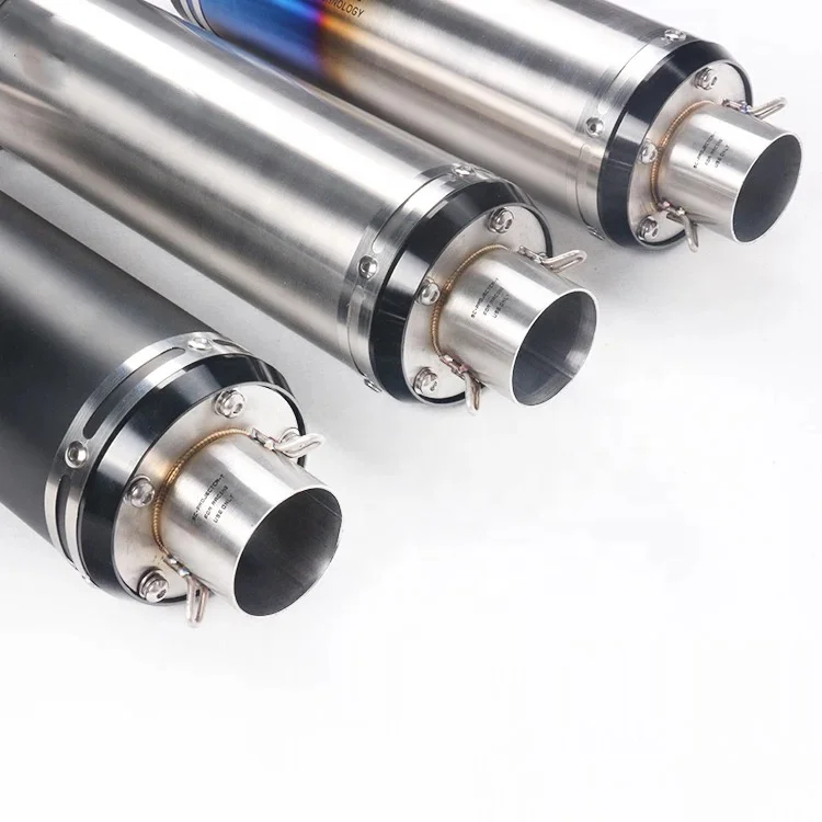 exhaust carbon motorcycle 50cc scooter exhaust