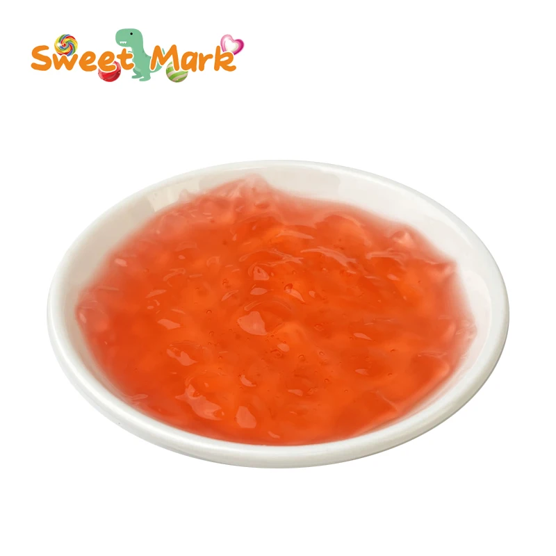 Funny Red and Green Christmas trees shape jelly pudding halal jelly candy