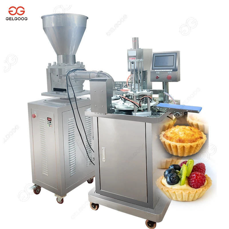 Fully Automatic Pastry Shell Pie Crust Production Coconut Tart Bowl Fruit Egg Tart Machine