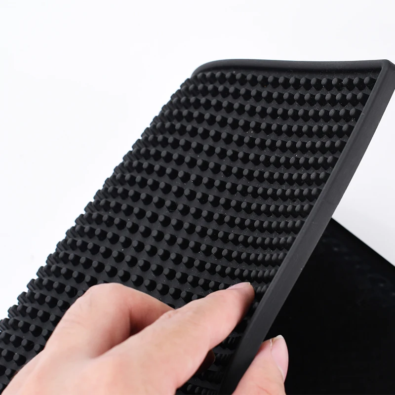 Personal Customized Hair Barber Mat Salon Flexible PVC Rubber Nonslip Salon hairdressing Barber Mat for Clippers Salon Tools