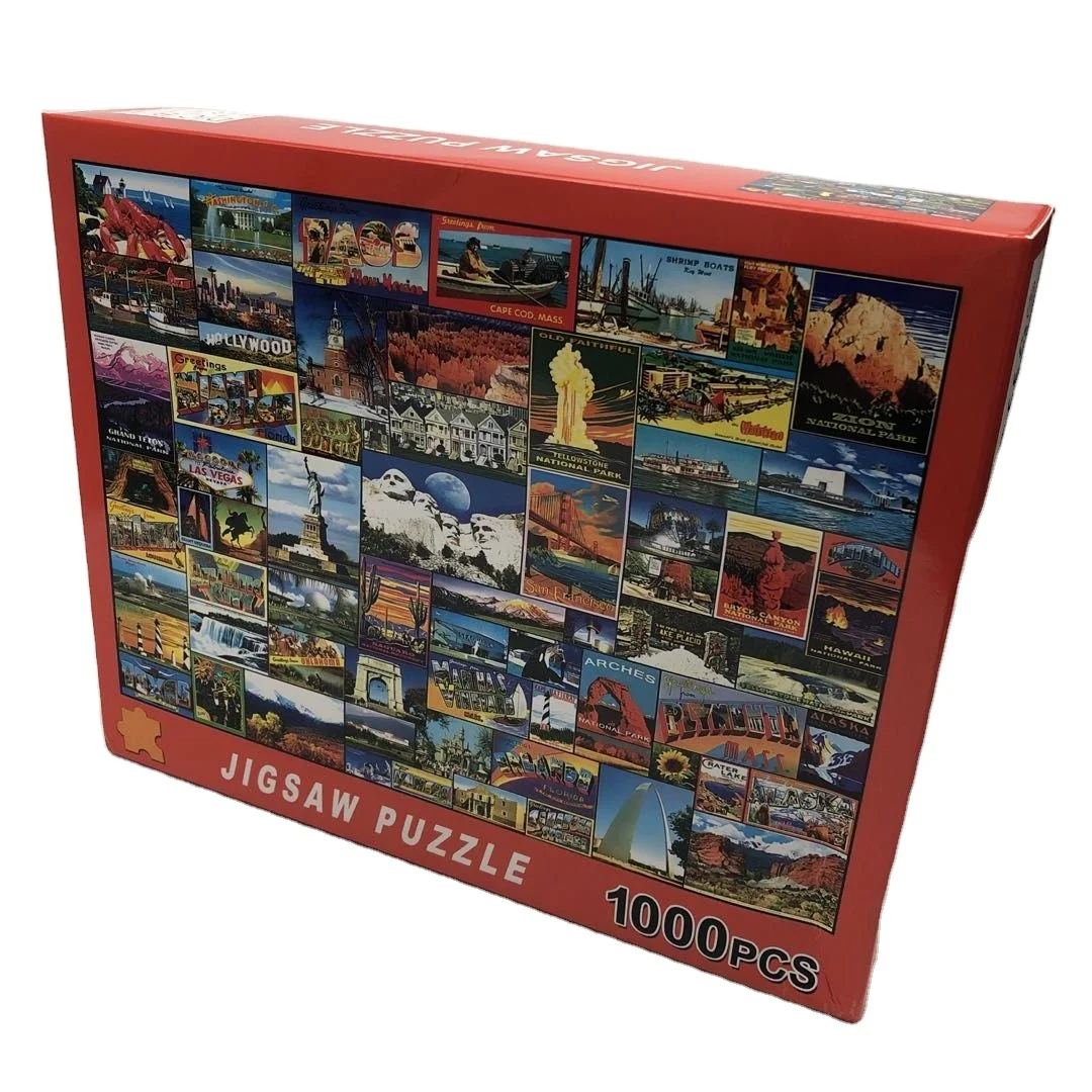 Adult printable custom jigsaw personalized 1000 pieces puzzle sample for free
