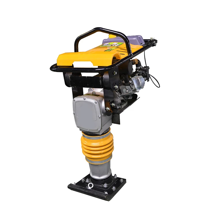 Factory Hot Sale 5.5hp 6.5hp 7hp China Engine 70kg RM80 Monkey Jump Rammers For Your Construction Needs