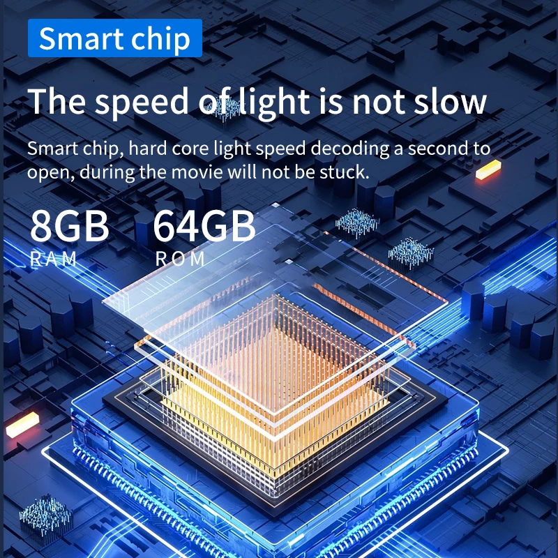 4K 3D Smart Android Мини карманный проектор Led DLP портативный Wifi проектор для смартфона планшета мобильного телефона ПК