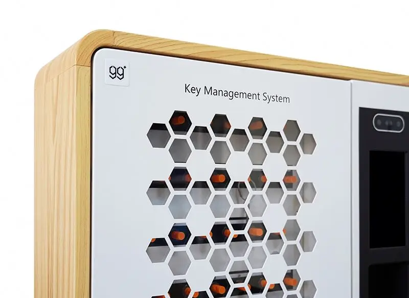 Security Steel Wall Mounted Smart Lock Key Box With Code Lock Safety Intelligent Electronic Key Cabinet