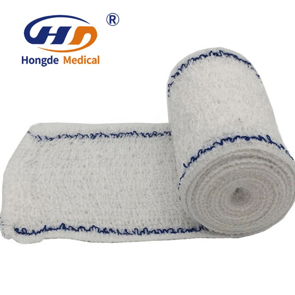 AJMED Manufacturer Hot Sale Spandex Cotton Crepe Elastic Bandage  5/7.5/10 cm