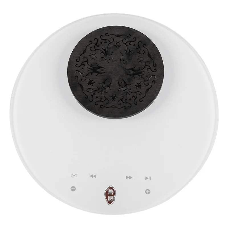 CE EMC RoHS FCC BT4.2 Stereo Wireless Speakers with Touch Pad MP3 Player Incense Burner Home Decoration Gifts and Crafts