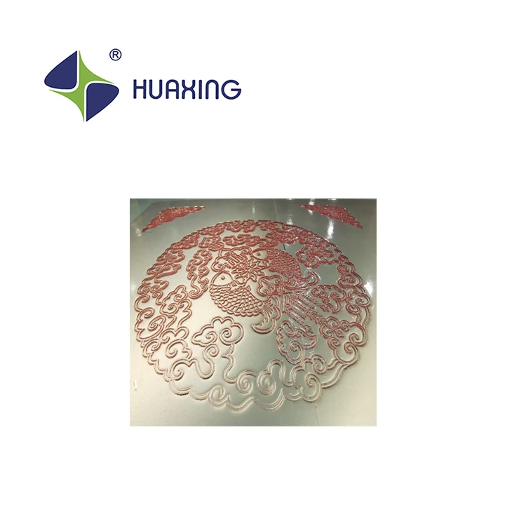 Fujian Huaxing блестящая традиционная флексографическая печатная пластина 3 94 мм для индивидуального оформления