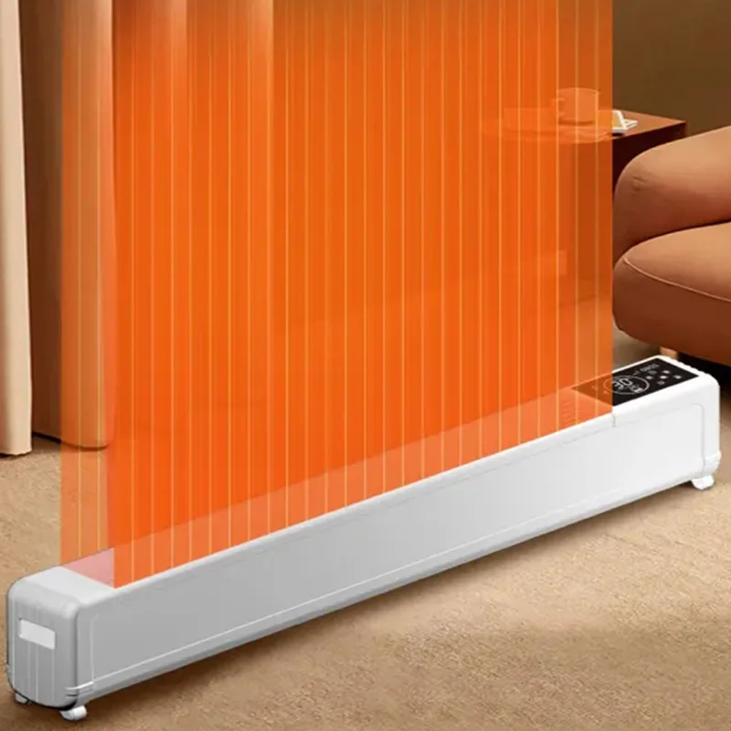 Электрический нагреватель для пола с пультом дистанционного управления, 1800 Вт