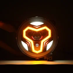 9 Inch Halo with DRL Led Headlight for 18-21 Jeep Wrangler JL 20-21 Gladiator JT