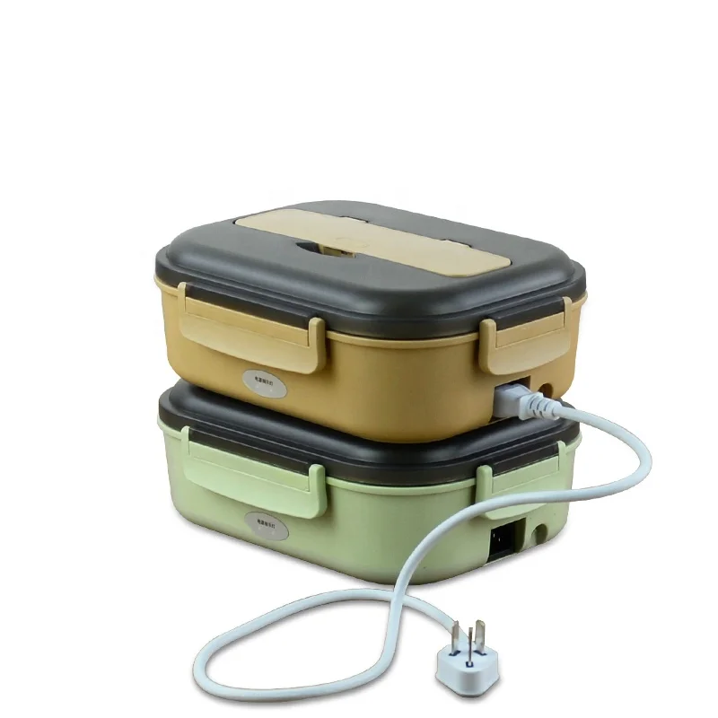 
Food Storage Warmer Stainless Steel Removable Food Container Portable Heated Electric Lunch Box with USB 