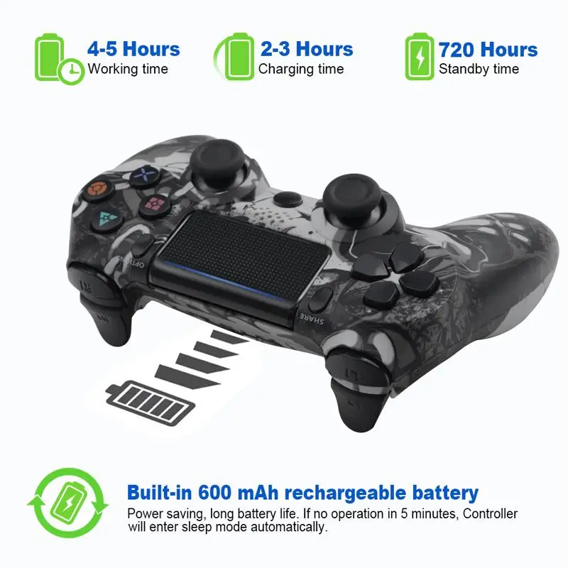 2022 Bulk stock original wholesale Wireless Joystick for PS4 Controller Fit For mando ps4 Console For Playstation Dualshock 4