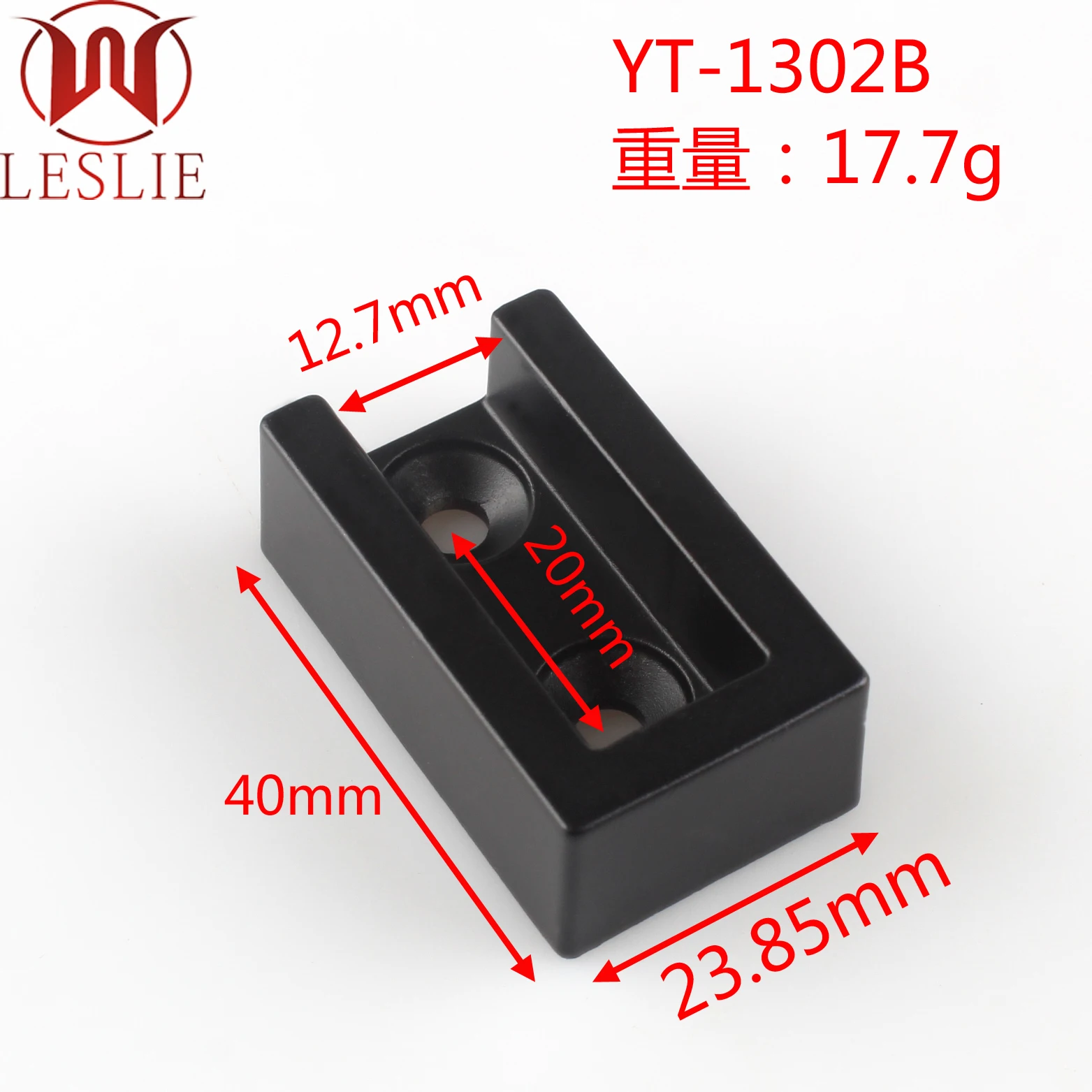 Furniture Hardware aluminium alloy square Wardrobe closet tube holder Tube Support