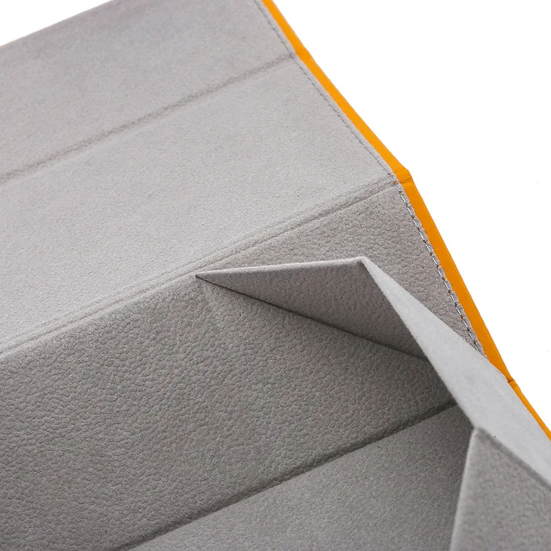 Складной Магнитный футляр для очков конфетных цветов с логотипом на заказ набор упаковки тканевых