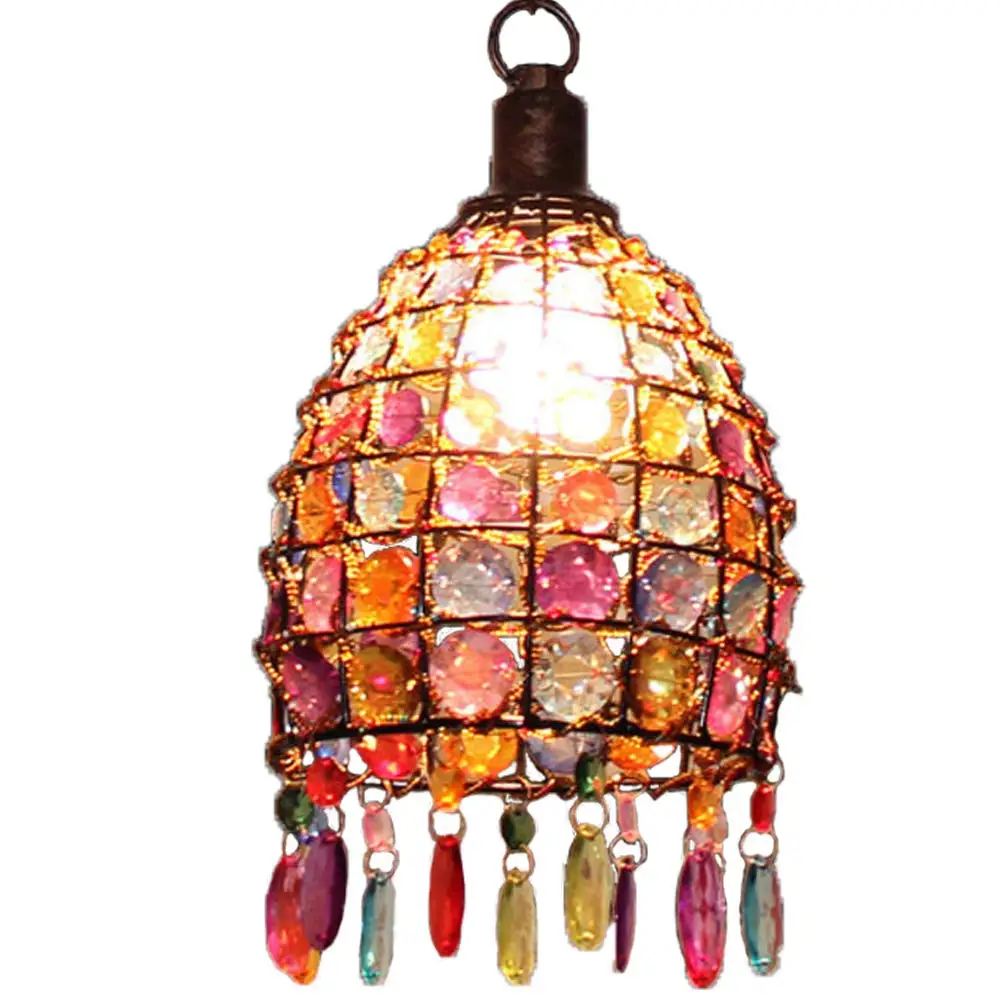 Handmade Turkish Mosaic Hanging Lantern Lamp Decorative Arabic Moroccan Chandeliers Pendant Lights