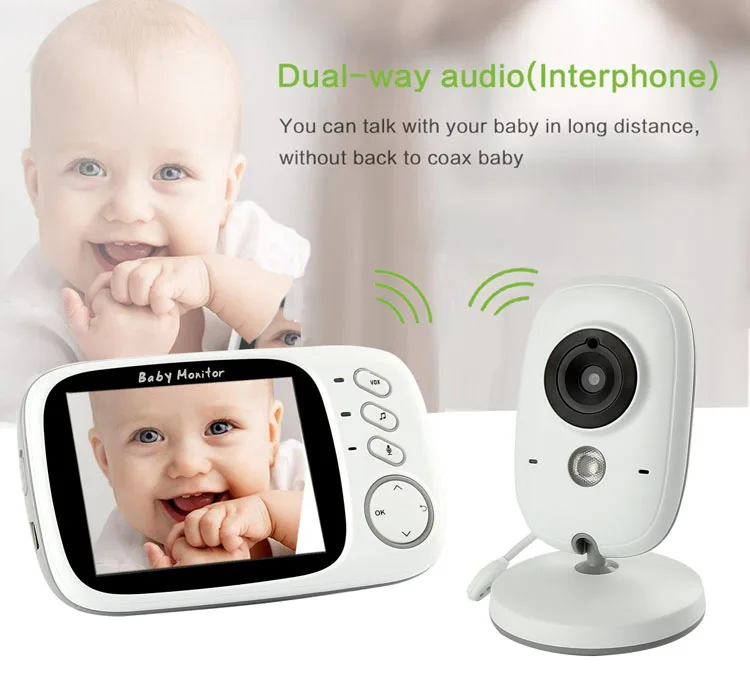 Новинка фабричная беспроводная цифровая видеокамера Babysense 3 2 дюйма 4