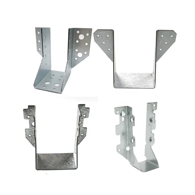 Custom metal zinc plated stamping wood connector bracket Joist Hangers