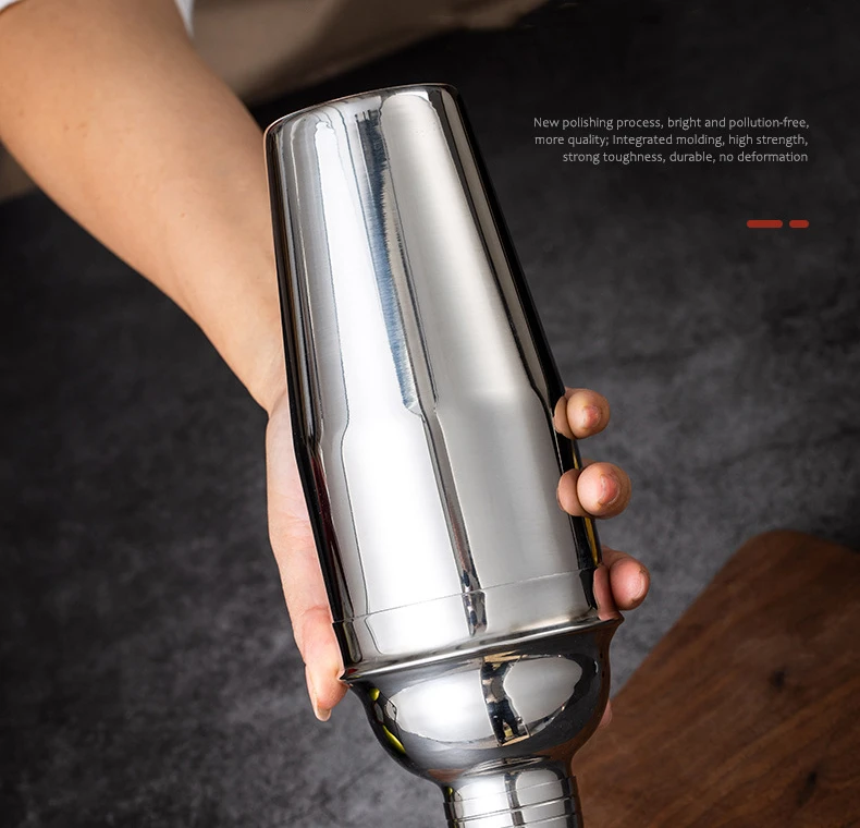 Everich 25oz Professional Bar tools 750ml Bar Shaker Bottle Cup