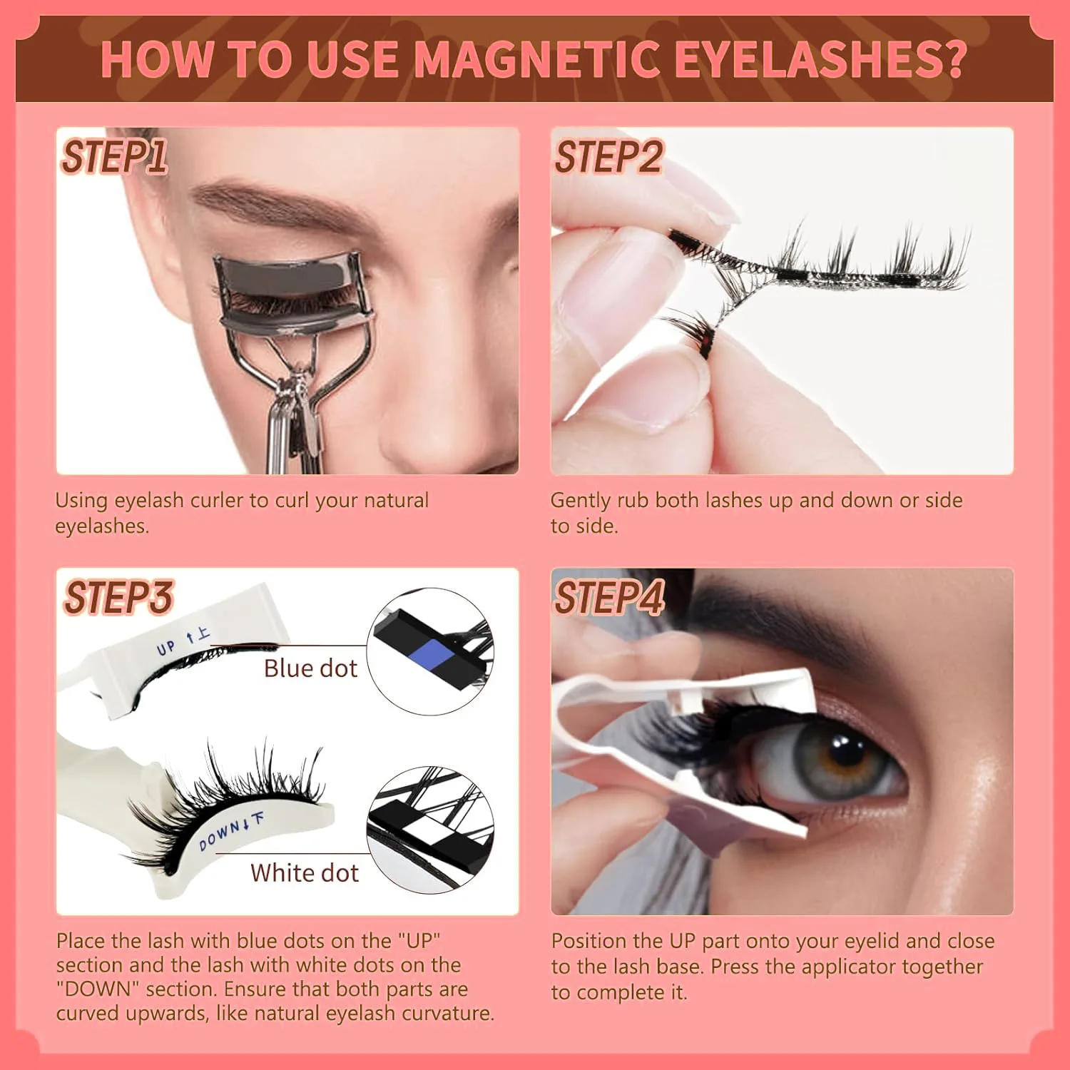 High Quality Cheap Luxury Magnetic Eyelashes For Easy Application Long-Lasting Full Volume Soft Curl Lashes
