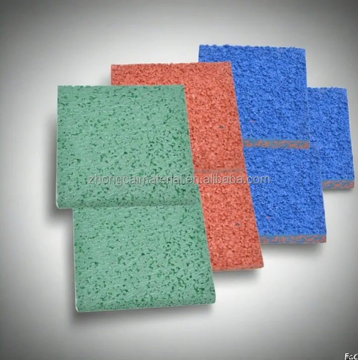 Colorful Playground Surfacing Rubber - Safe for Children