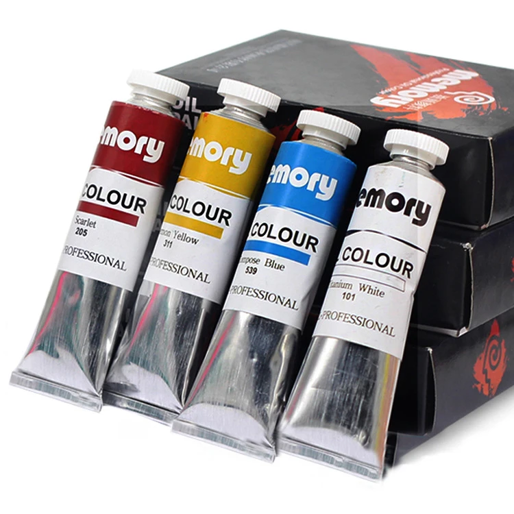 
oil paint set colors tubes color paint set 