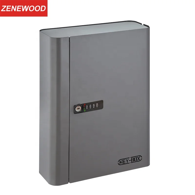 Modern Key Safe Holder Wholesale Hot Sale Wall Mounted Metal Key Box for Apartments