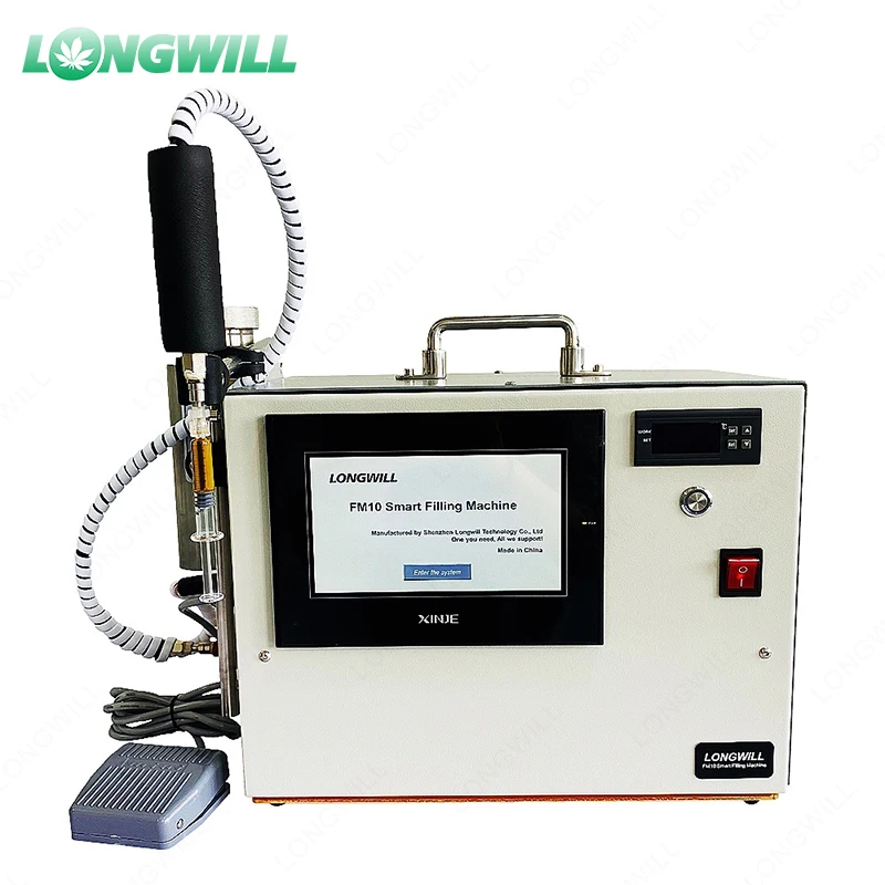 Canada Popular 3000Ml Cartridge Filling Gun Accessories Semi Automatic Liquid Oil Filling Machine For Concentration Oil