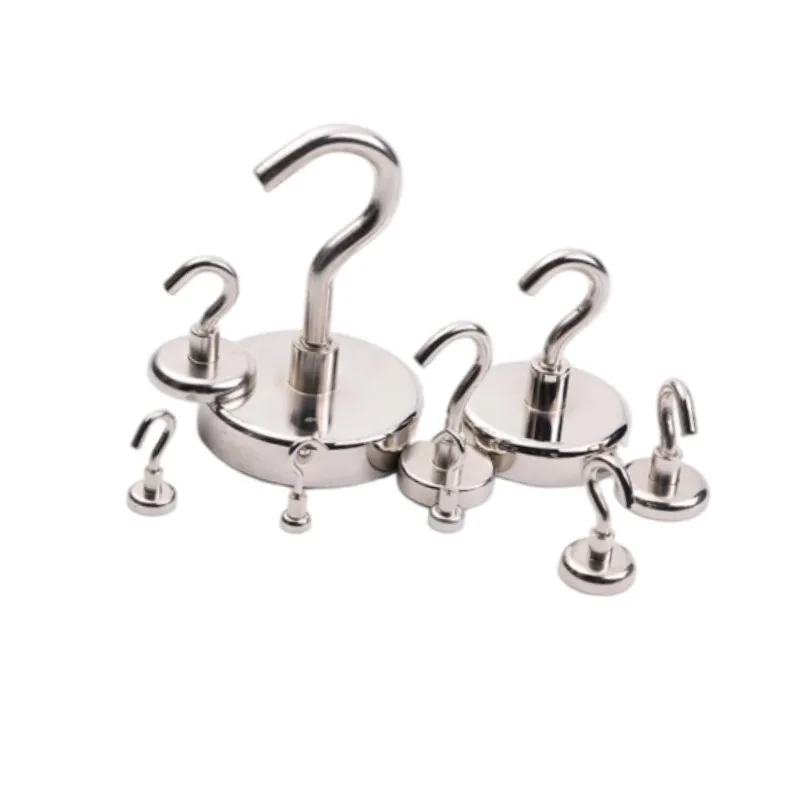 pot magnet super strong earth magnet hook with swivel carabiner