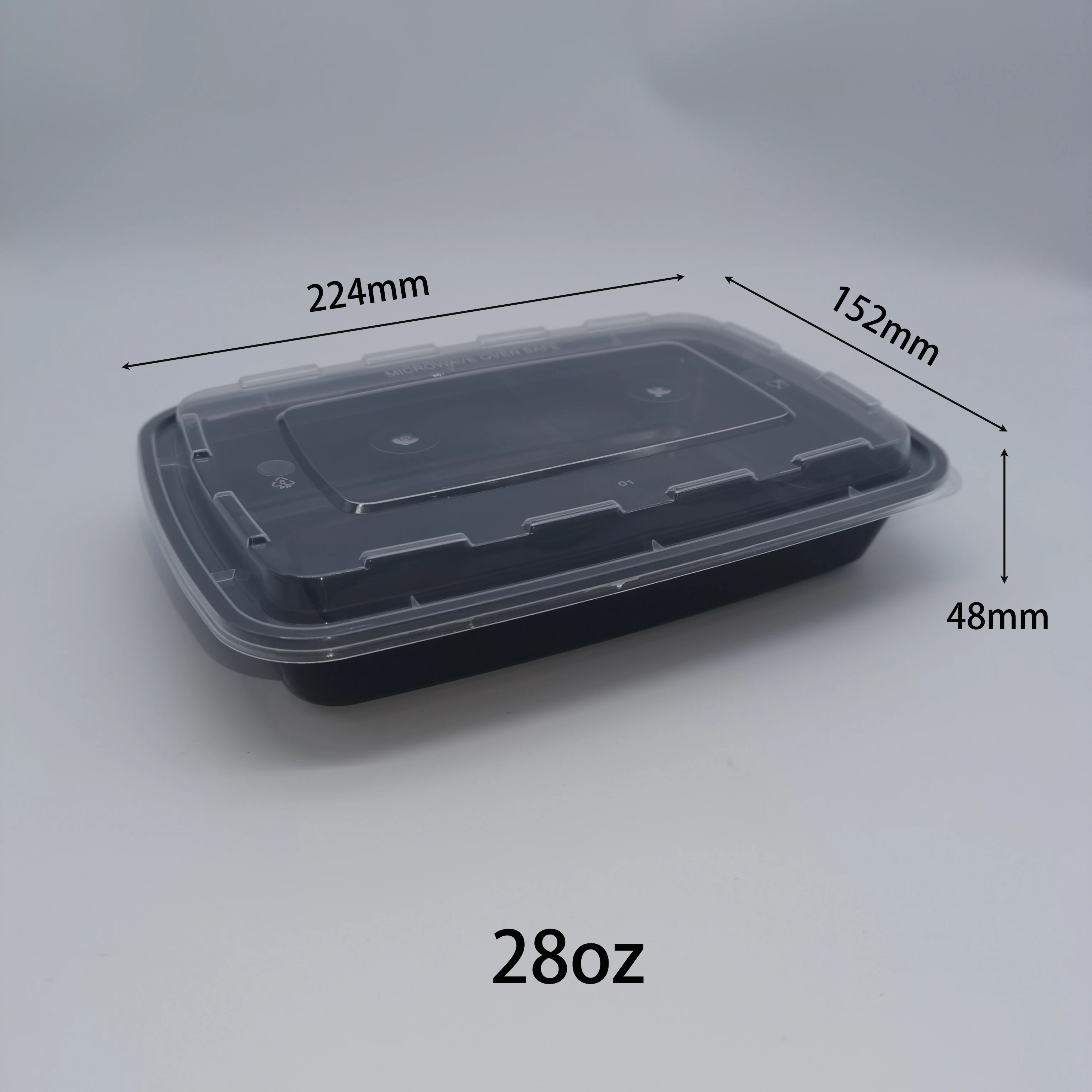 sale disposable bpa free picnic salad plastic take away container food packaging microwavable meal prep food container