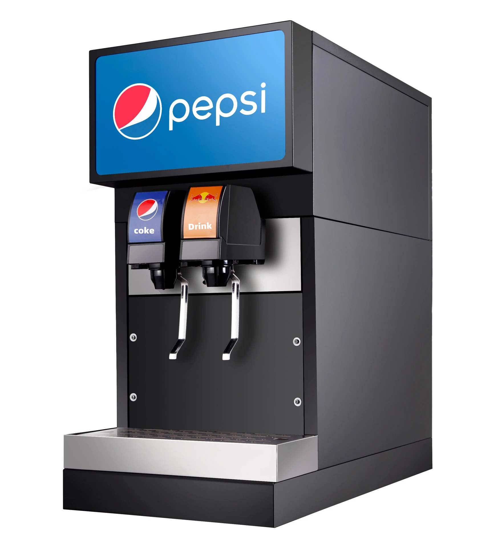 Automatic 1 Flavor Coke Dispenser Carbonated Beverage Soda Fountain Machine  Freezer Drink