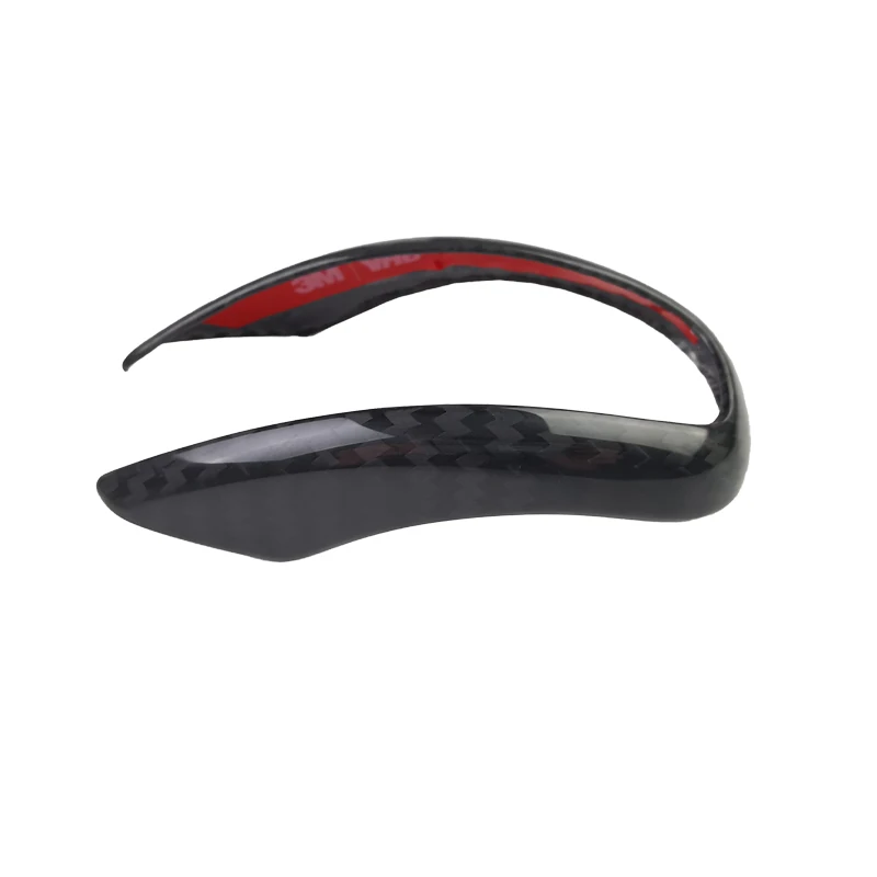 tantan Carbon Fiber Car Interior Accessories Car Modification shift Gear knob Cover For Alfa Romeo Giulia Stelvio Sticker