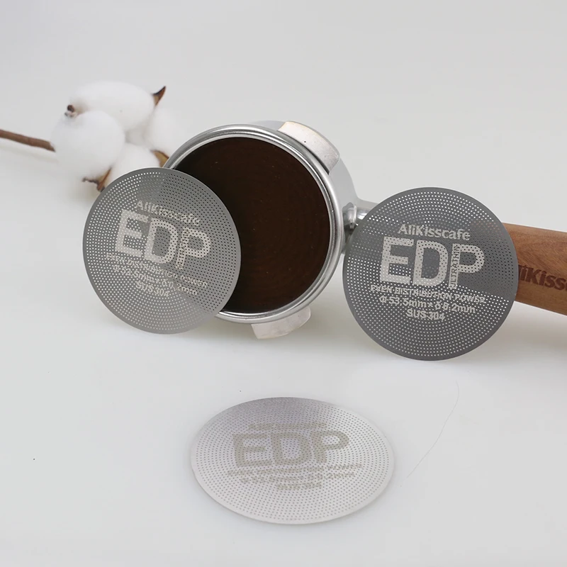 Support Customization Classic Design Sintered Mesh Filter Disc Stainless Steel 0.8mm For Espresso Coffee Puck Screen 58.5mm