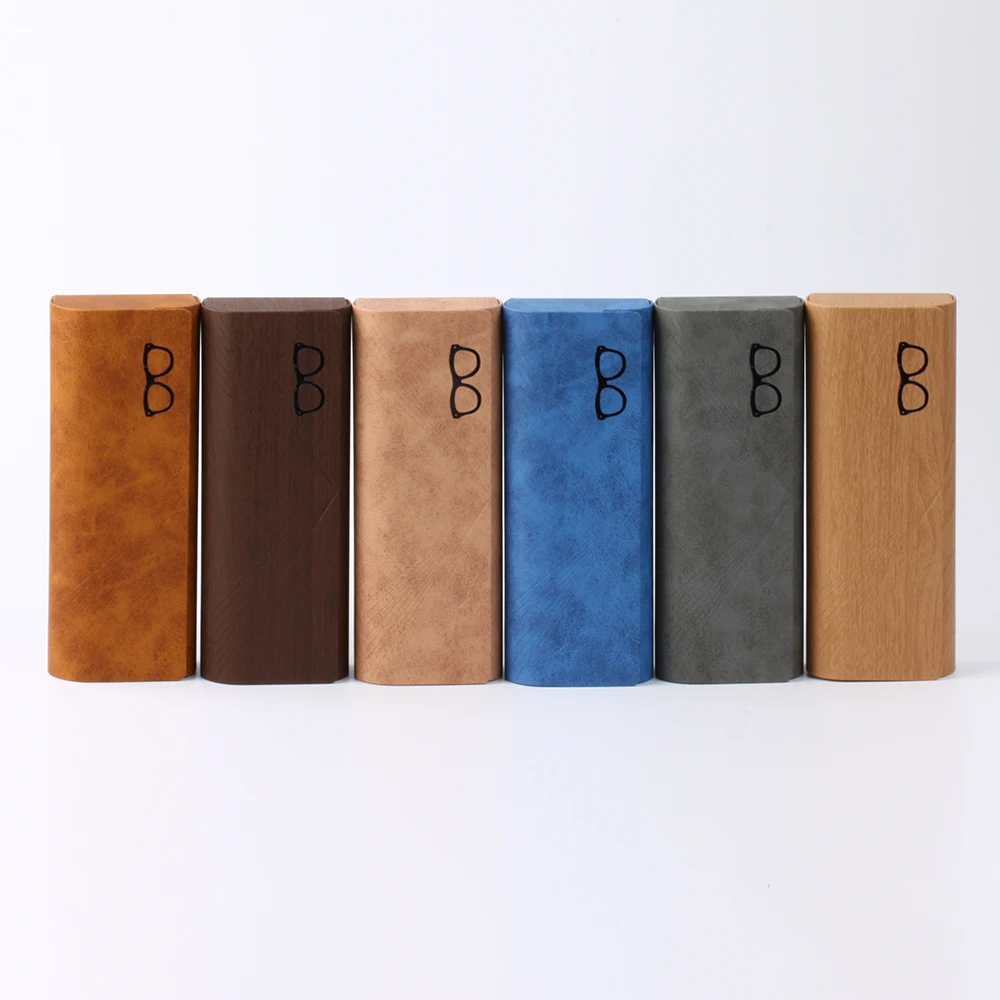 Glasses Case Wholesale Luxury Fashion Stain PU Leather Spectacle Case Sunglass Packaging Glasses Case