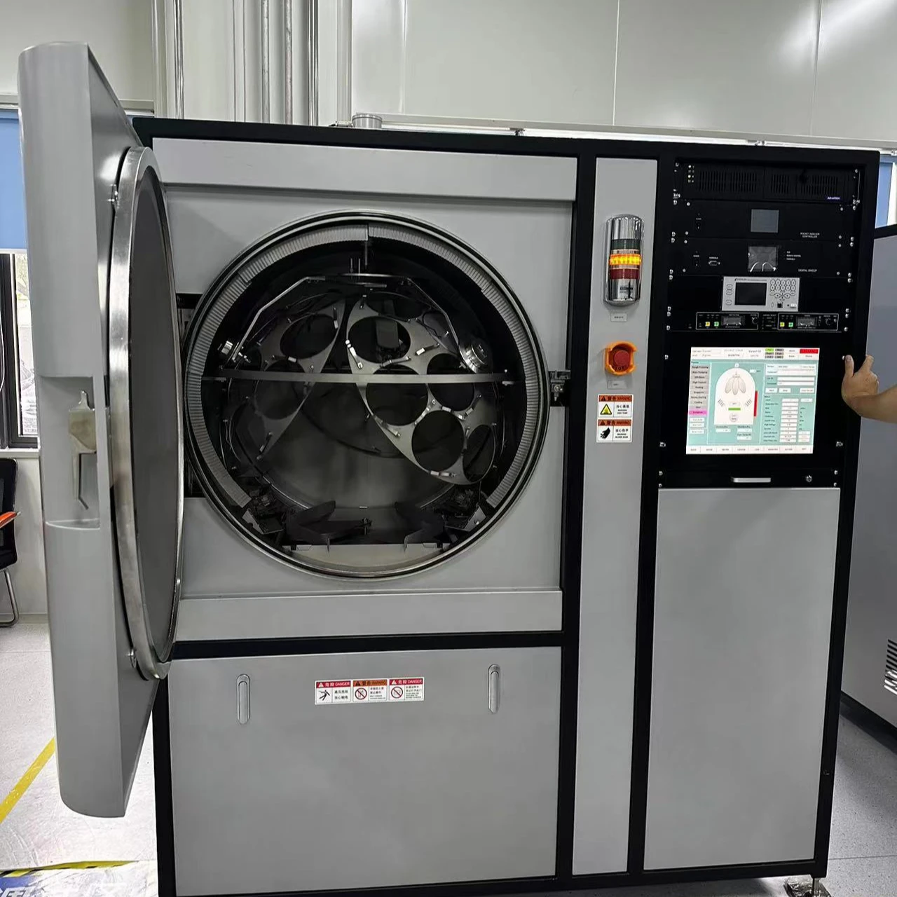 Electron Beam Deposit Facilities Semiconductor Vacuum Evaporation Equipment Research Laboratory