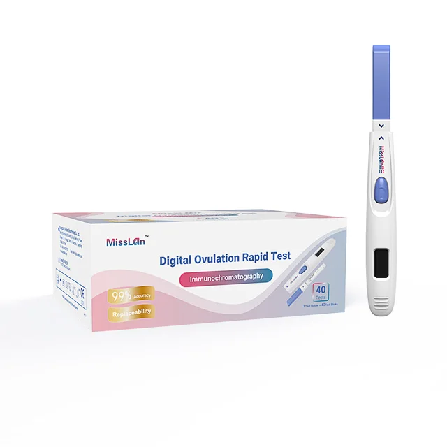 Hot Sale Immunoassay Digital Lh Ovulation Rapid Test Urine Hcg Pregnancy Test High Accuracy Test Strips