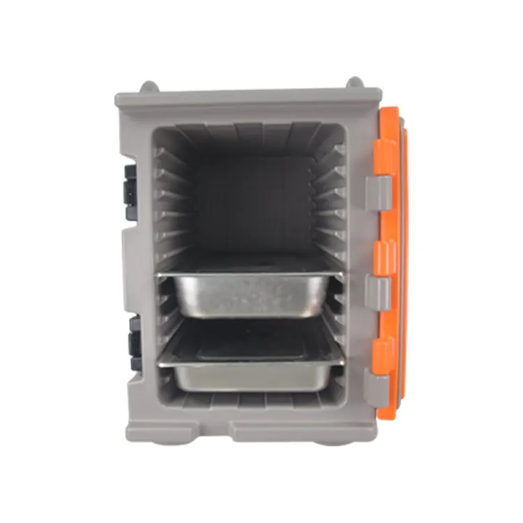 90L Catering food warming cart hot food transport cabinet in restaurant