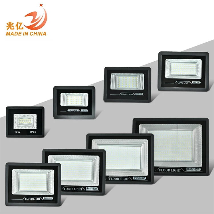French Best-selling Square Case Aluminum Sports Lighting Outdoor Park Lighting 10 20 30 50 100 150 200 300 W Led Flood Light