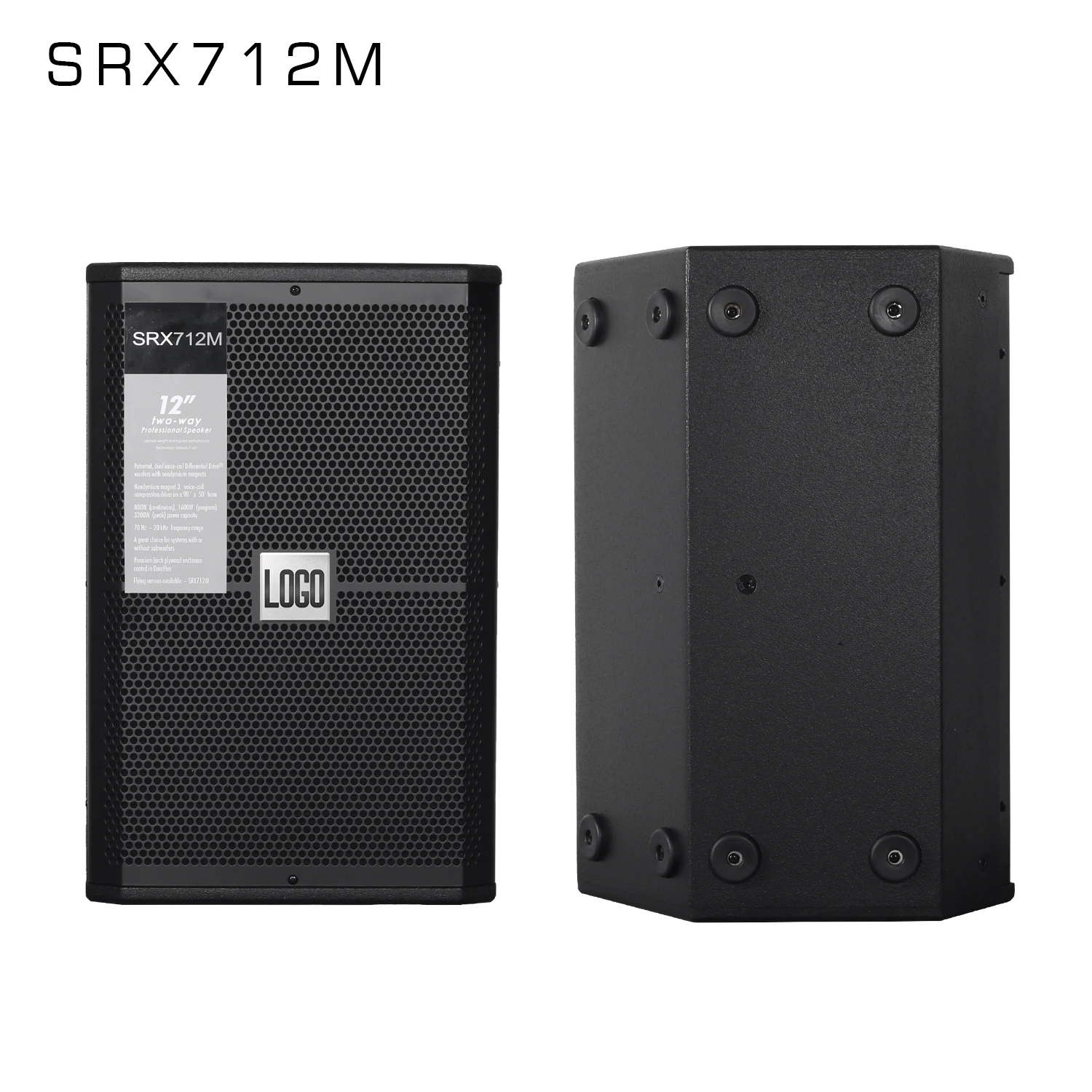 Лидер продаж профессиональная звуковая система SRX712M одиночный 12-дюймовый полночастотный монитор сценический звуковой динамик