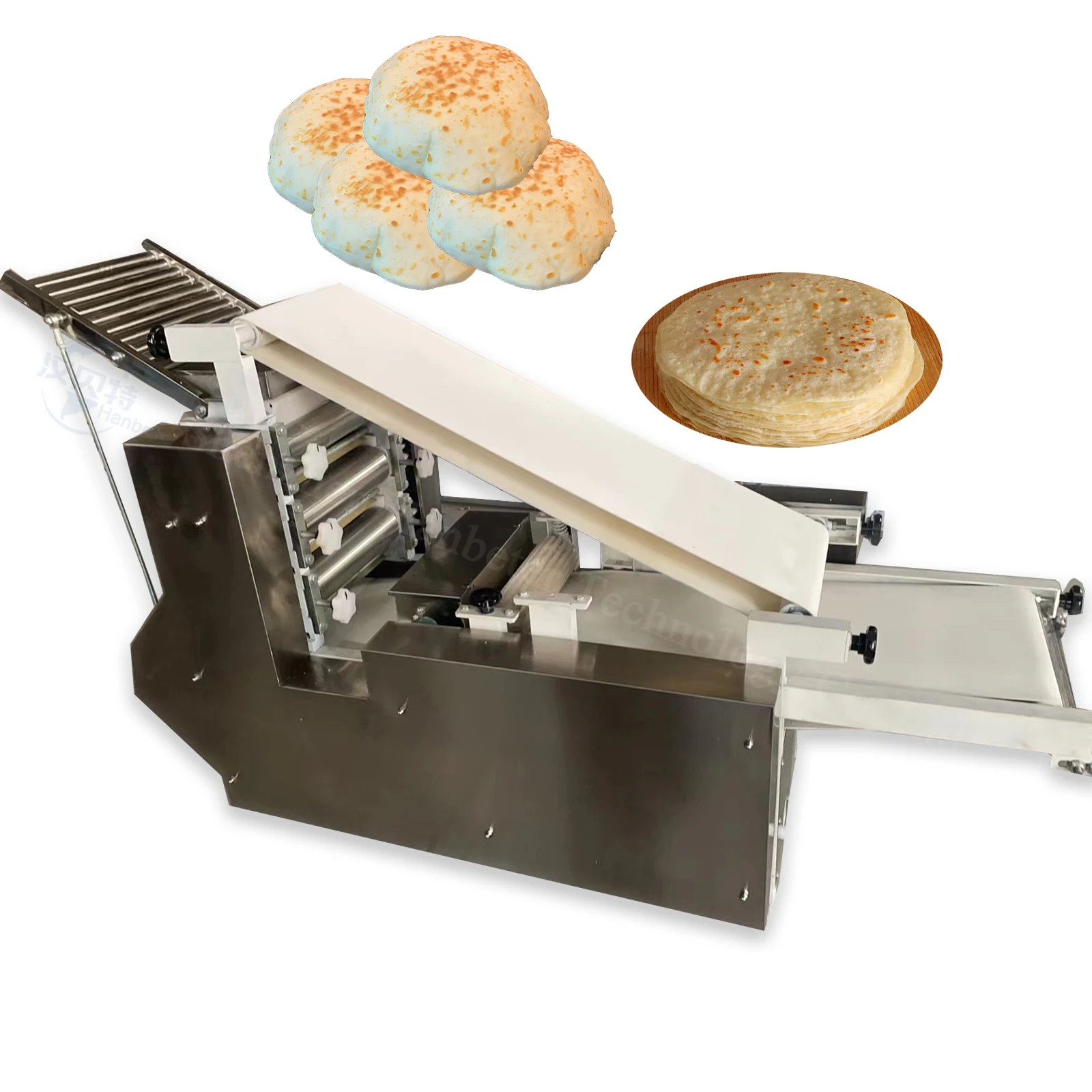 HBT High Capacity Pita Bread Maker Arabic Making Machine Automatic